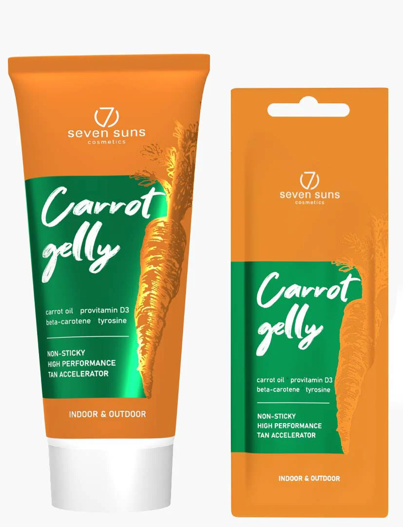 7suns Carrot Gelly Carotene gel 200ml - Image 4
