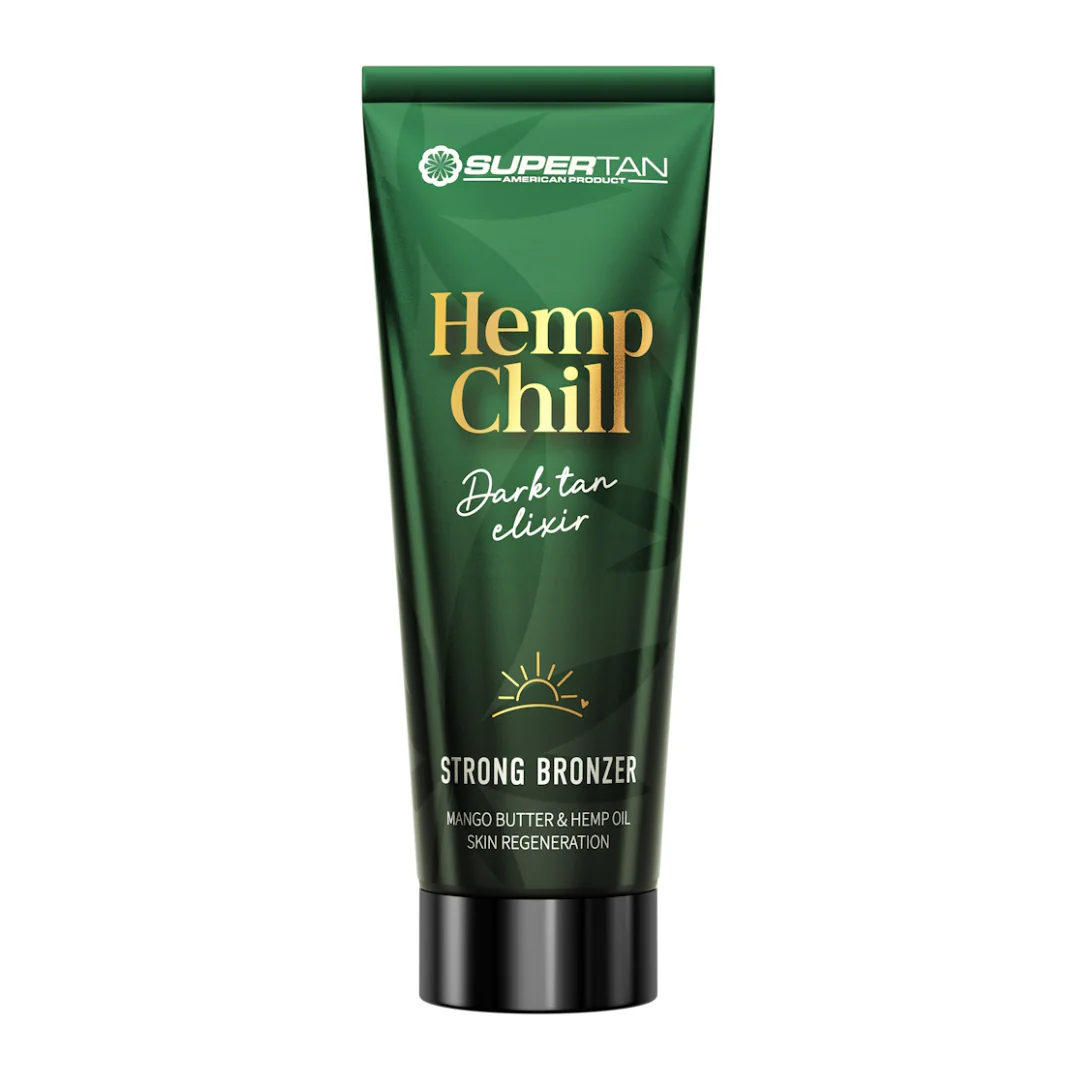 SuperTan Hemp Chill Dark Tan Elixir Strong Bronzer - Image 3